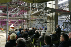 Heilige Messe auf der Baustelle zum 4. Advent (Foto: Karl-Franz Thiede)